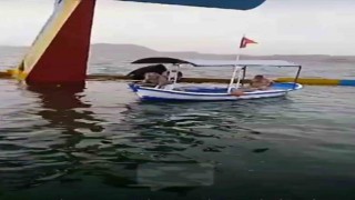 Bafa Gölünde pilotların kurtarılma anı görüntüleri ortaya çıktı