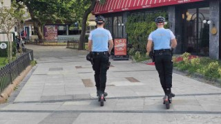 Bandırma sahilleri scooterlı timlerle güvende