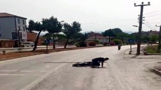 Bartında ilginç kaza