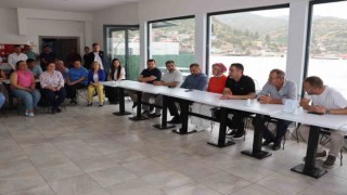 Başkan Arıcı, Kurban Bayramı dolayısıyla belediye personeli ile bayramlaştı