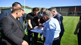 Başkan Büyükkılıç, Erciyes Yüksek İrtifa Kamp Merkezinde incelemelerde bulundu