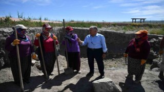 Başkan Büyükkılıç, Kültepede 76ncı yıl kazı çalışma sezonunu başlattı