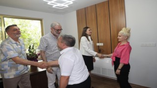 Başkan Durbay personeliyle bayramlaştı