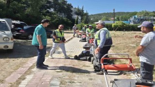 Başkan Kahveci, Ilıcadaki projeleri yerinde inceledi