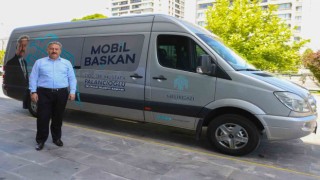 Başkan Palancıoğlundan yepyeni uygulama: mobil başkan