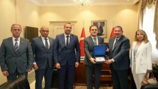 Başkan Topuzdan Vali Akbıyıka ziyaret