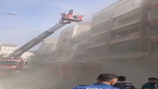 Batmanda 6 katlı binada yangın paniği: 5 kişi kurtarıldı