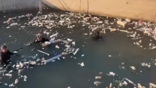 Batmanda girdiği suda kaybolan çobanı arama çalışmaları sürüyor