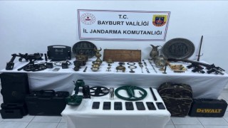 Bayburtta 43 parçadan oluşan tarihi eserler ile 13 adet sikke ele geçirildi
