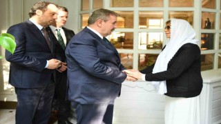 BBP Genel Başkanı Desticiden Tansu Çillere taziye ziyareti