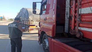Beyşehirde orman emvallerini taşıyan araçlara yönelik denetimler