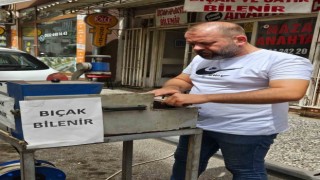 Bıçak bileme ustalarında ‘son gün telaşı