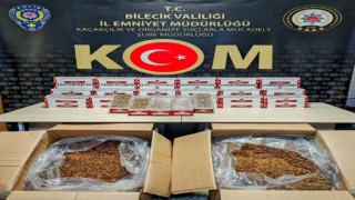 Bilecikte kaçak tütün operasyonu