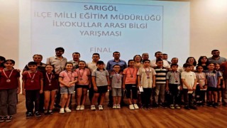 Bilgi yarışmasında birinciliği paylaştılar