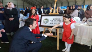Bingölde 192 kurs için yıl sonu sergisi açıldı