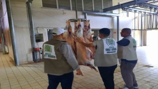 Bingölde 2 bin aileye kurban eti dağıtıldı