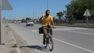 Bisiklet gezgini 7 yılda 126 bin kilometre yol kat ederek Türkiyeyi 9 kez turladı, 10. tura başladı