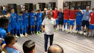 Bodrum FK Teknik Direktörü İsmet Taşdemirin, final maçındaki motivasyon konuşması damga vurdu
