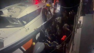 Bodrumda 7si çocuk 41 düzensiz göçmen yakalandı