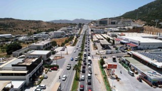 Bodrumda bayram tatili başlamadan trafik başladı