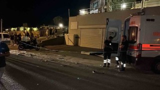Bodrumda kamyonet ile motosiklet çarpıştı: 1 ölü