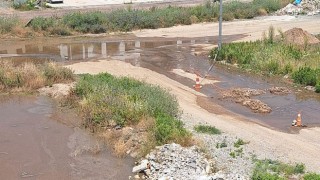 Boru Patladı, Sokak Göle Döndü