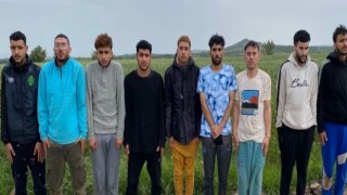 Bulgaristan sınırında 9 göçmen yakalandı