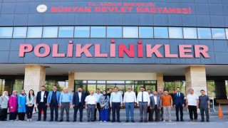 Bünyandaki sağlık hizmetleri yerinde değerlendirildi
