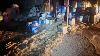 Burdurda süt fabrikasında çıkan yangın itfaiyenin hızlı müdahalesiyle söndürüldü