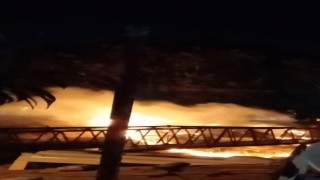 Bursada çocukların attıkları torpil yangın çıkardı, facia ucuz atlatıldı