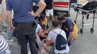 Bursada motosiklet kazaları peş peşe geldi, 2 sürücü yaralandı