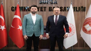 Bursaspor yönetimi Bursa Cumhuriyet Başsavcısı Ramazan Solmazı ziyaret etti