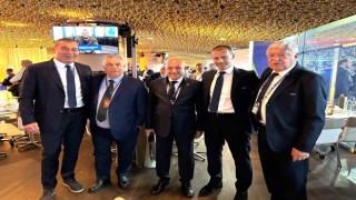 Büyükekşi, EURO 2024 açılışı öncesi FIFA ve UEFA Başkanları ile bir araya geldi