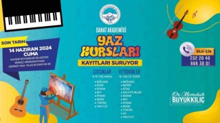 Büyükşehir Belediyesi Sanat Akademisi Yaz Kursları kayıtları sürüyor