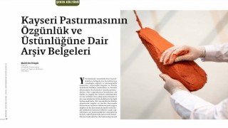 Büyükşehir, Kayseri Pastırmasının özgünlük ve üstünlüğünü arşiv belgeleriyle ortaya koydu