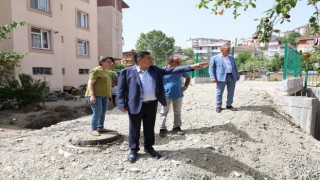 Çalışmaları alanda denetledi