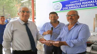 Çameli Belediyesi Yumrutaş Mahallesine çok amaçlı sosyal tesis kazandırdı