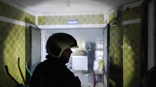 Camide korkutan yangın