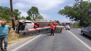 Çamlıyayla yolunda kaza: 1 yaralı