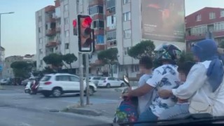 Çanakkalede tehlikeli yolculuk