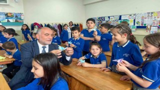 Canikte turna kuşları özgür Filistin için uçtu