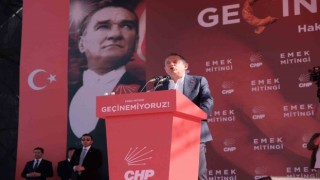 CHP Genel Başkanı Özel, Emek Mitinginde konuştu