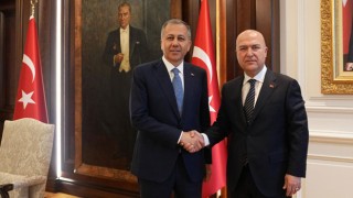 CHP’li Murat Bakan, İçişleri Bakanı Ali Yerlikaya’yı Ziyaret Etti