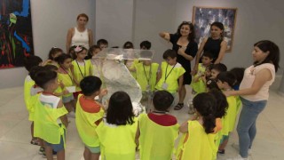 Çocuklar, hayal dünyalarını kağıda döktü