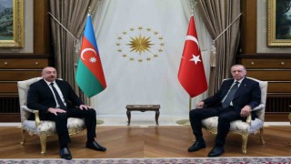 Cumhurbaşkanı Erdoğan, Azerbaycan Cumhurbaşkanı Aliyev ile görüştü
