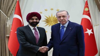 Cumhurbaşkanı Erdoğan, Dünya Bankası Başkanı Bangayı kabul etti
