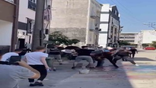 Damada boyalı işkence