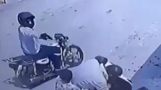 Dede torunlarının gözü önünde vuruldu: O anlar kamerada