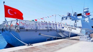 Deniz Kuvvetleri Komutanlığının göz bebeği TCG Büyükada, Kurban Bayramında nöbette