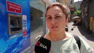 Denizbank ATMsinden ödeme yapmak isterken hırsızın hedefi oldu